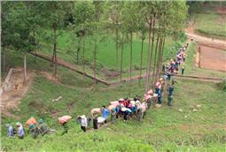 Diễn tập phòng, chống thiên tai và tìm kiếm cứu nạn huyện Hữu Lũng